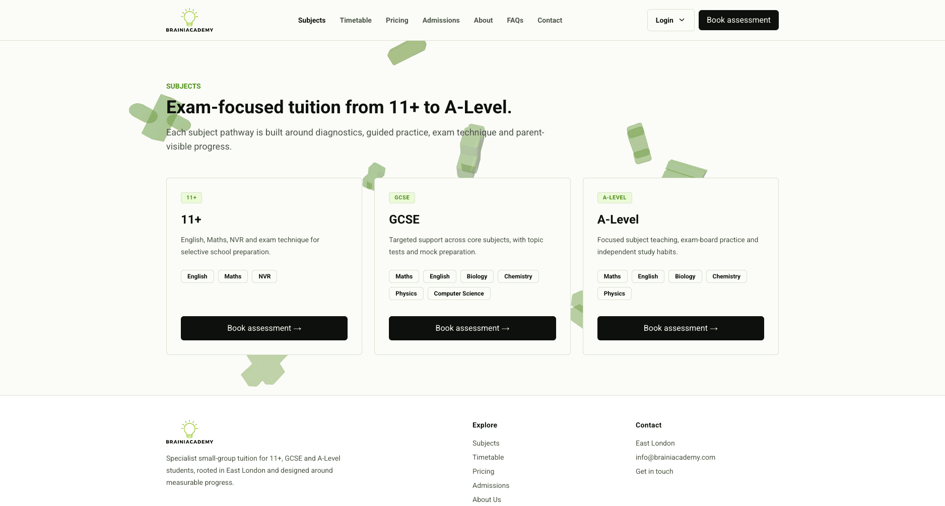 Brainiacademy — screenshot