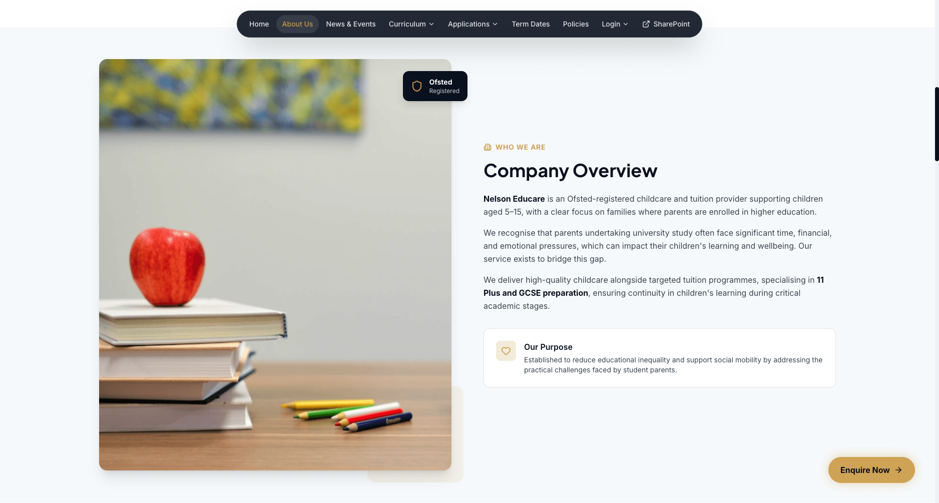Nelson Educare — screenshot